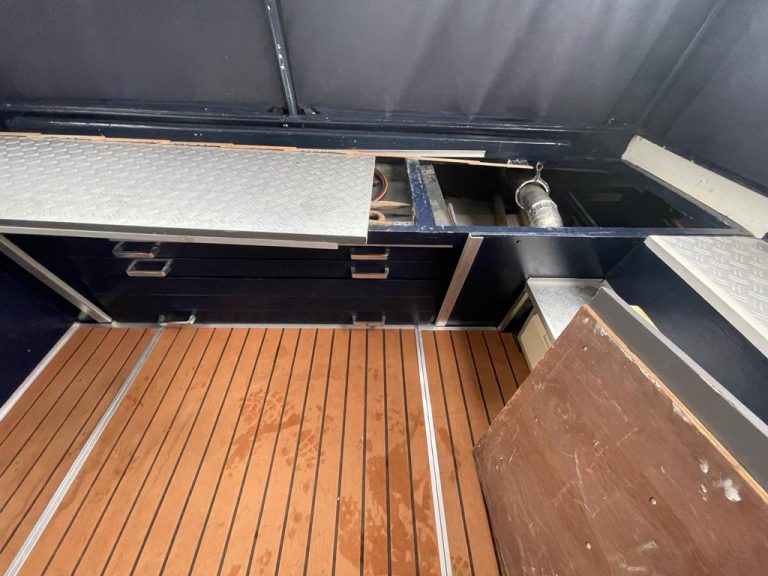 Fischerboot - vorher