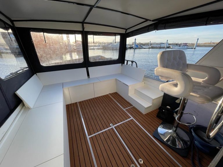 Boot - ausklappbare Bank - nachher