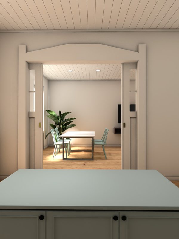 Küche - Visualisierung - Alina Schwieger Design