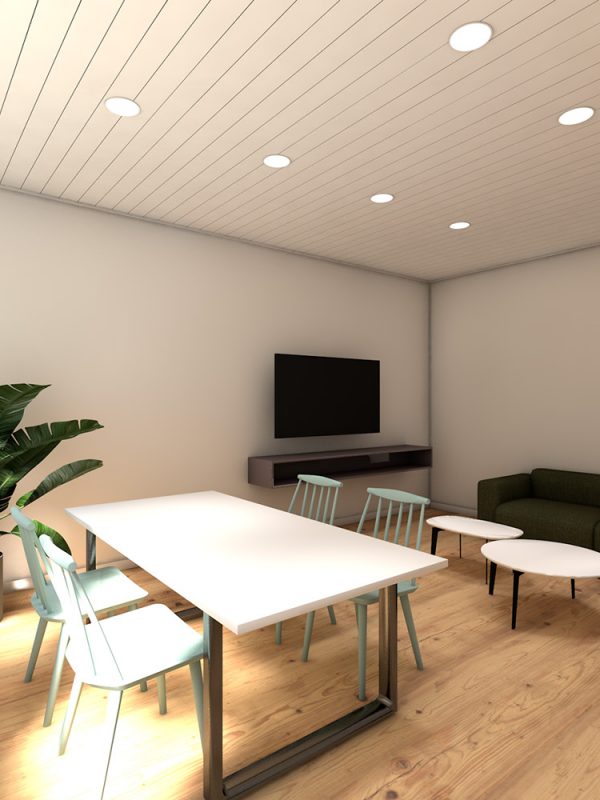 Wohnzimmer - Visualisierung - Alina Schwieger Design