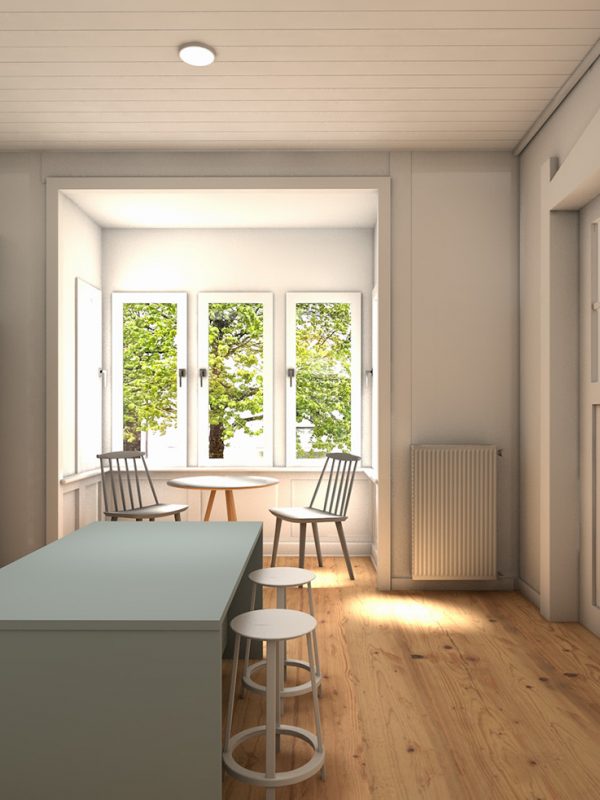 Küche - Visualisierung - Alina Schwieger Design