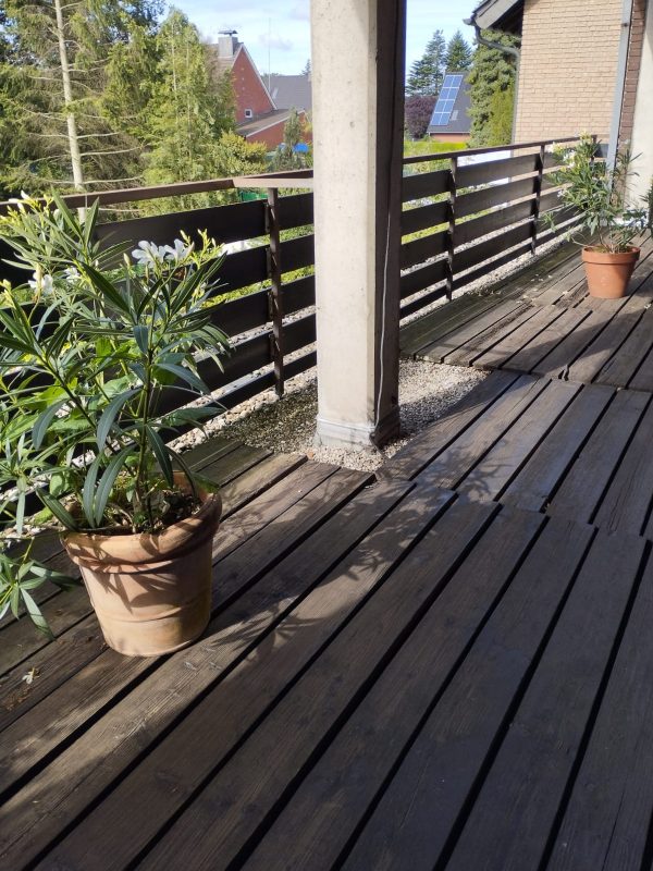 Terrasse Bottrop Vorher